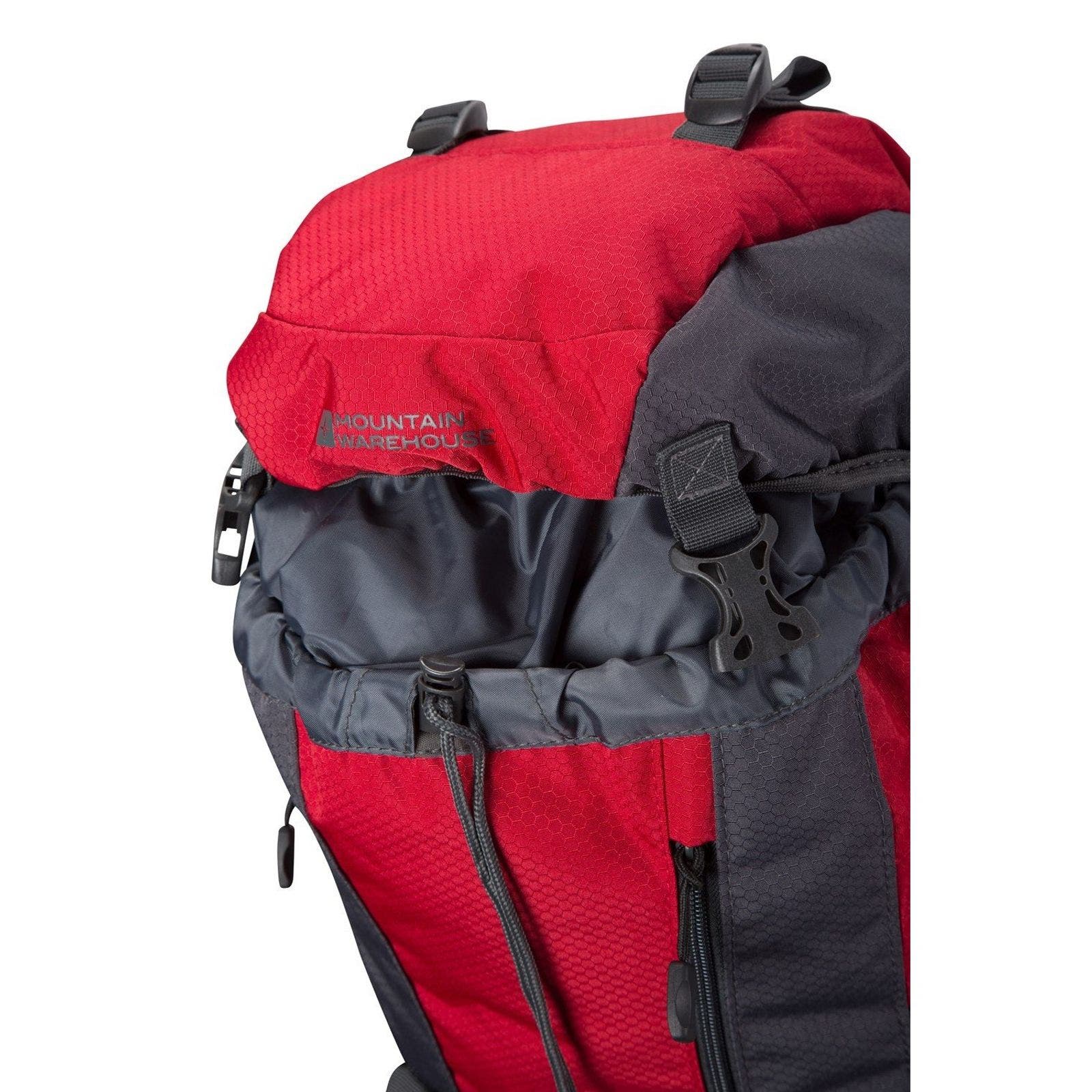 Venture Knapsack, Alternate, color, Red and Gray