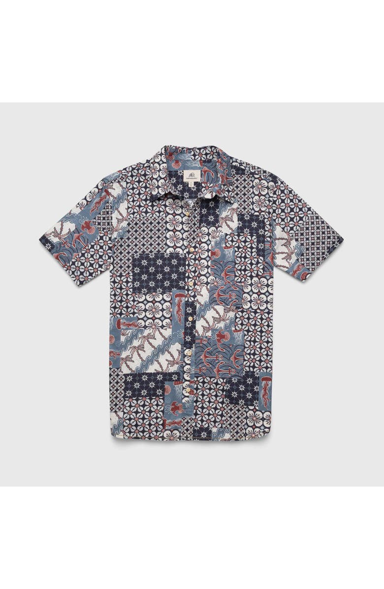 Surfside Supply Co. Joey Patchwork Shirt, Main, color, 