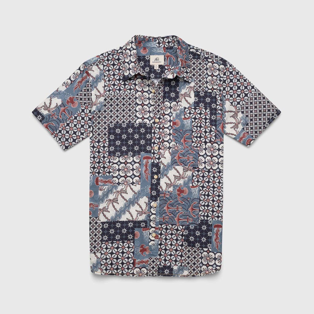 Shop Surfside Supply Co. Joey Patchwork Shirt