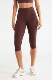 Zella Studio Luxe High Waist Capri Leggings