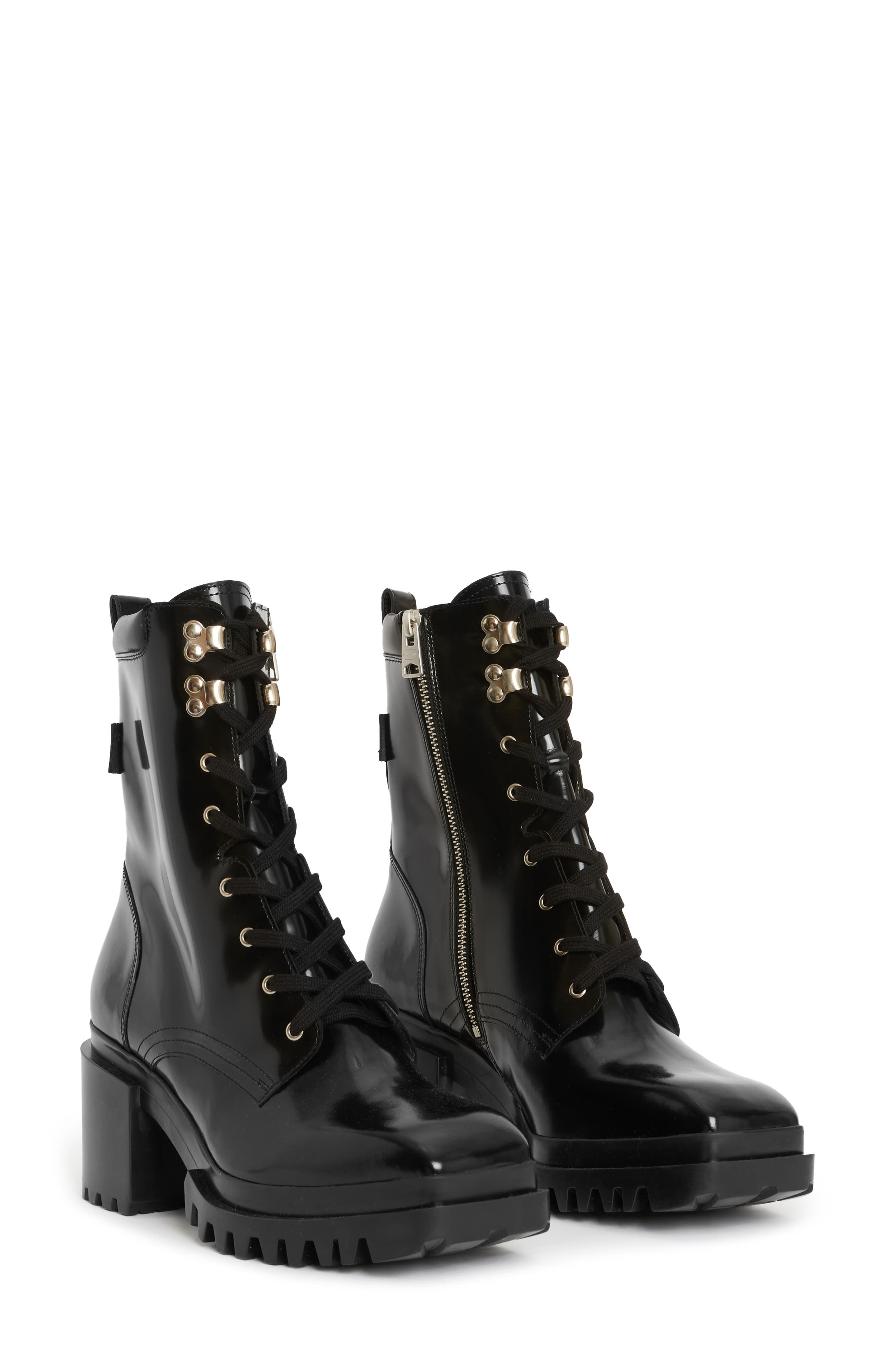 AllSaints Indigo Lug Sole Bootie, Main, color, 