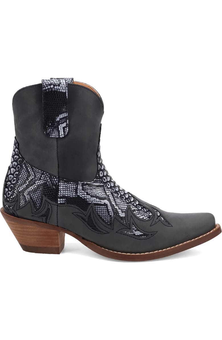Dingo Cobra Kiss Western Boot, Alternate, color, Black
