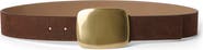 B-Low the Belt Leighton Croc Embossed Leather Belt