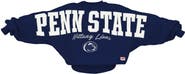 PRESSBOX Women's Pressbox Navy Penn State Nittany Lions Flannigan Oversized Dolman Pullover Sweatshirt