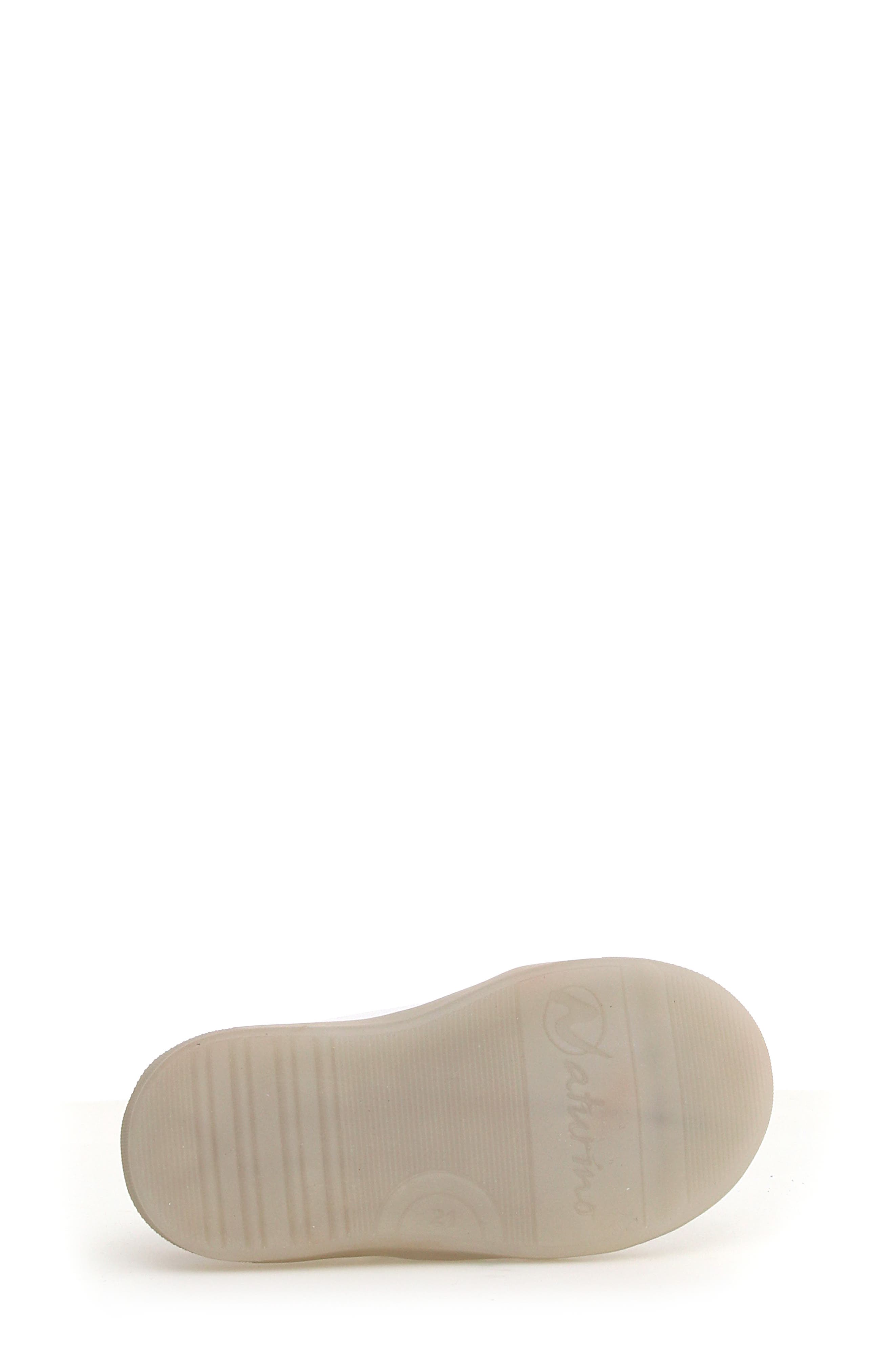 Naturino Kids' Riby Sneaker, Alternate, color, White-Platinum