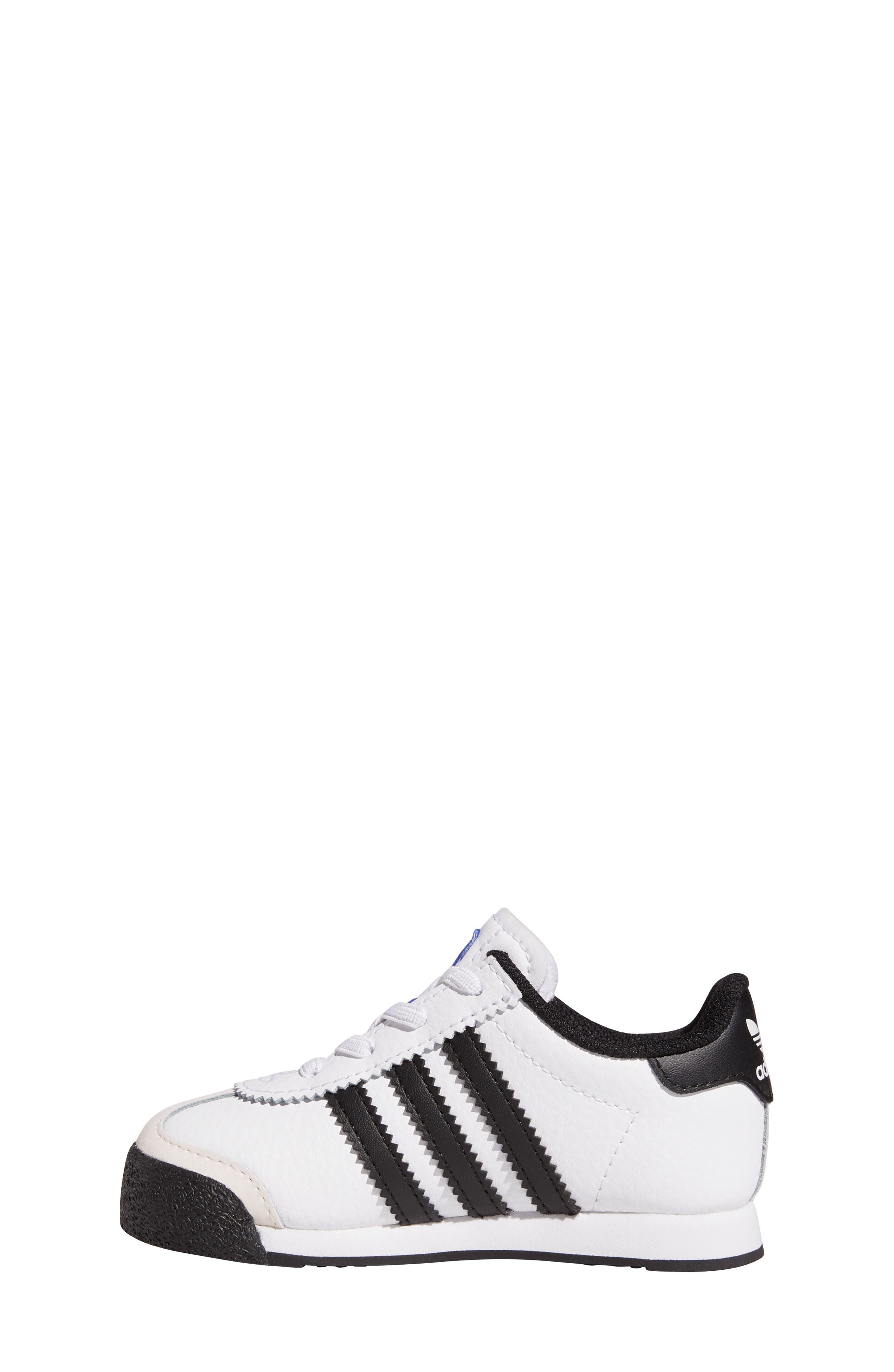adidas Kids' Samoa Sneaker, Alternate, color, White/ Black