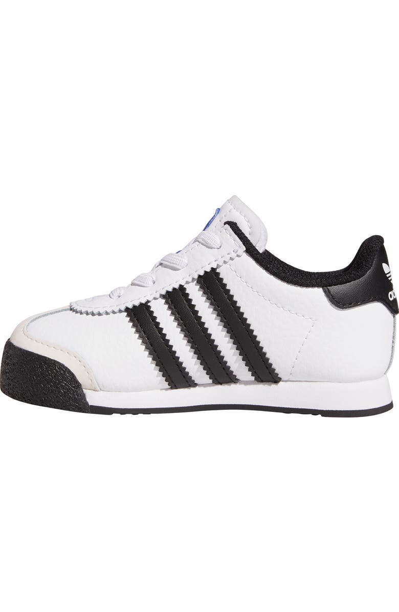 adidas Kids' Samoa Sneaker, Alternate, color, White/ Black