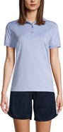 Lands' End School Uniform Young Short Sleeve Rapid Dry Polo Shirt