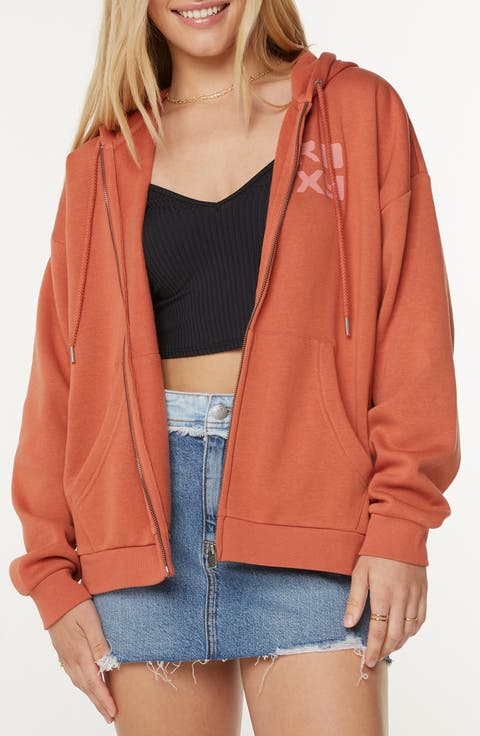 Evening Lineup Fleece Full Zip Graphic Hoodie