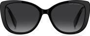 Marc Jacobs 55mm Gradient Cat Eye Sunglasses