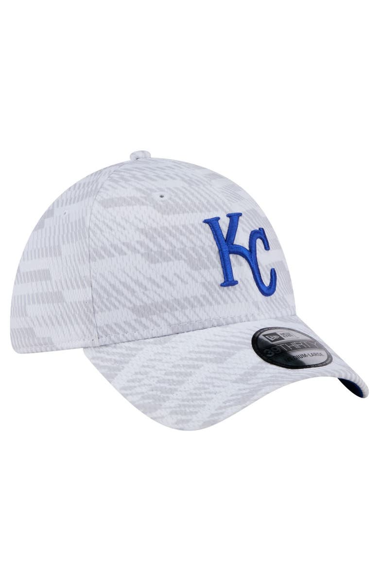 New Era Men's New Era  White Kansas City Royals Graded 39THIRTY Stretch Fit Hat, Alternate, color, 