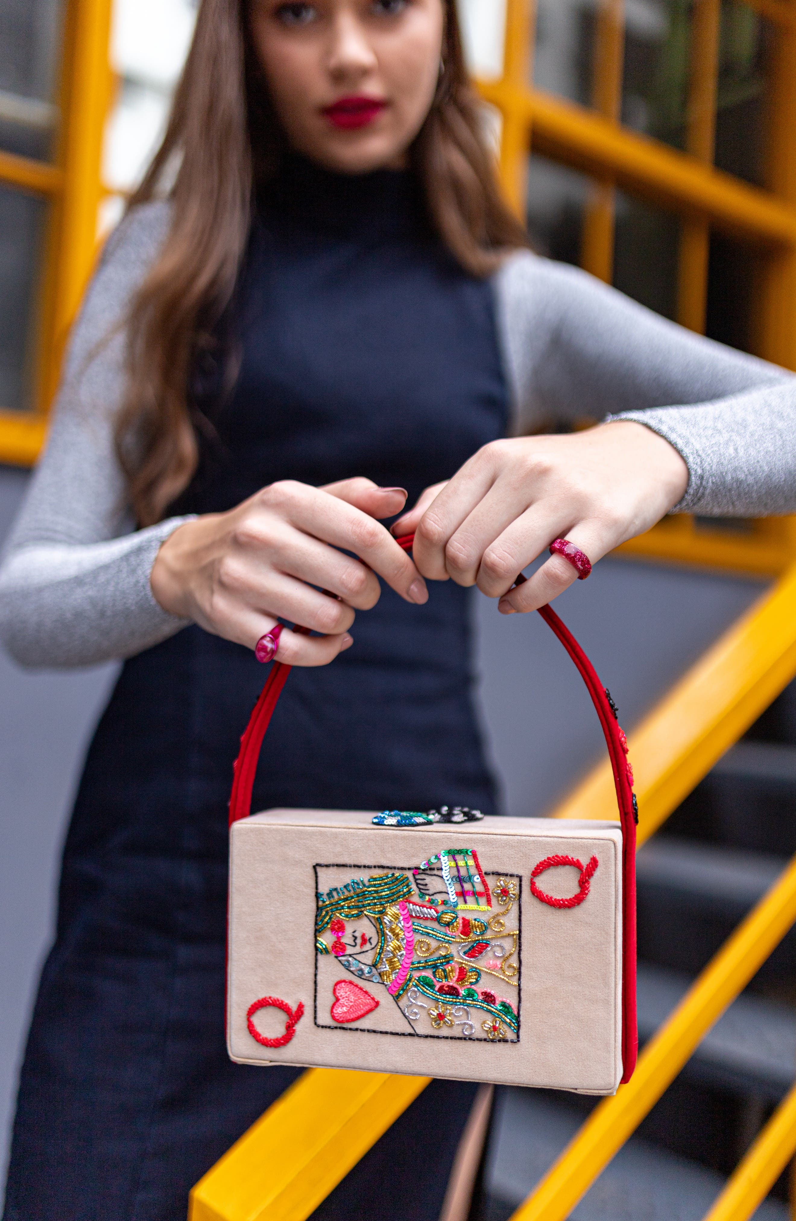 Poker Bag, Alternate, color, Fawn