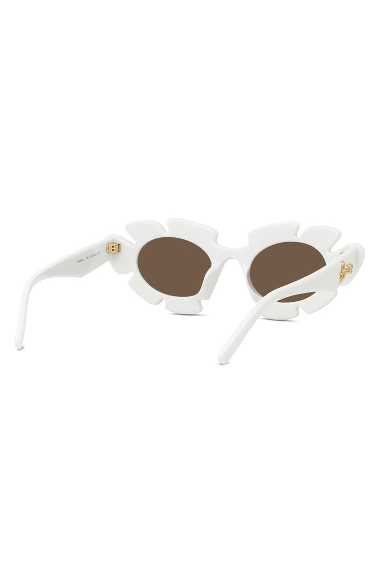 Loewe x Paula's Ibiza Flower 47mm Small Cat Eye Sunglasses, Alternate, color,