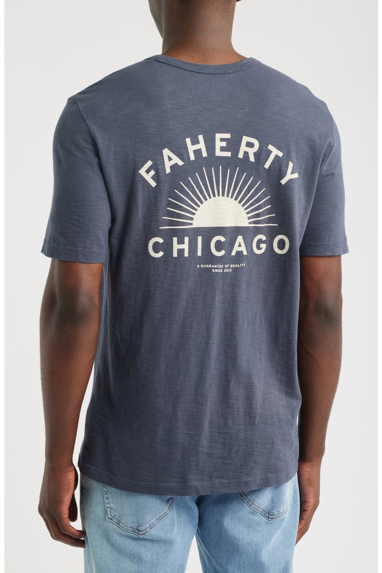 Sunwashed Chicago Graphic Pocket T-Shirt, Alternate, color, DUNE NAVY