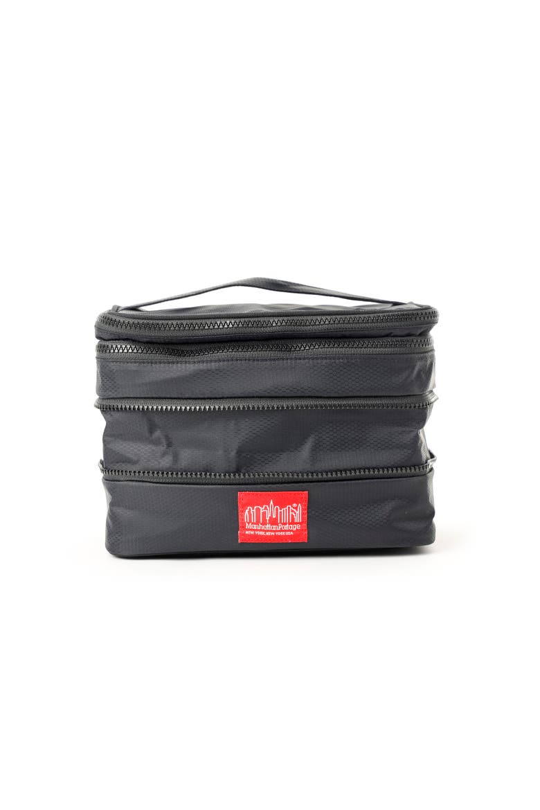 Glam Cosmetic Case, Alternate, color, Black