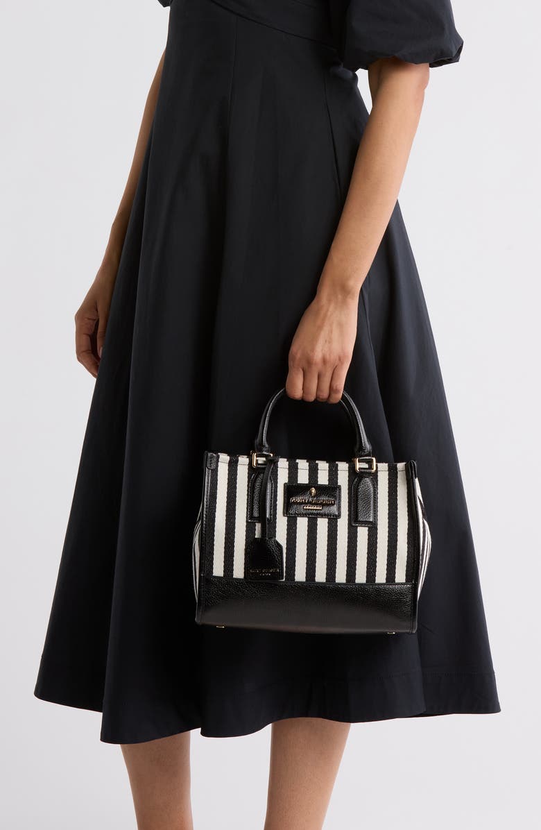 Kurt Geiger London Chiswick Small Shopper Tote, Alternate, color, Blk/White
