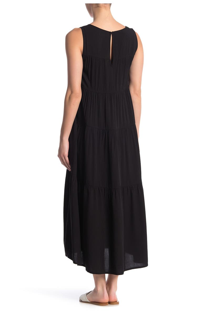 MAX STUDIO Tiered Sleeveless Maxi Dress, Alternate, color,