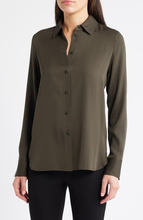 Stretch Silk Blouse
