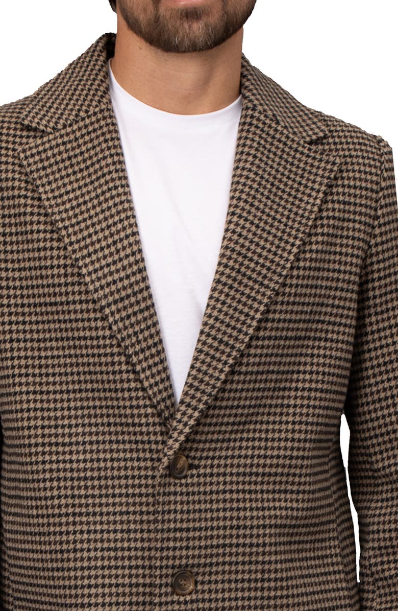 Bagatelle Houndstooth Felted Topcoat, Alternate, color, 