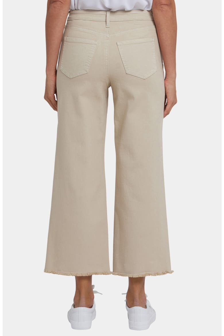 Coco High Waist Crop Wide Leg Jeans, Alternate, color, FEATHER