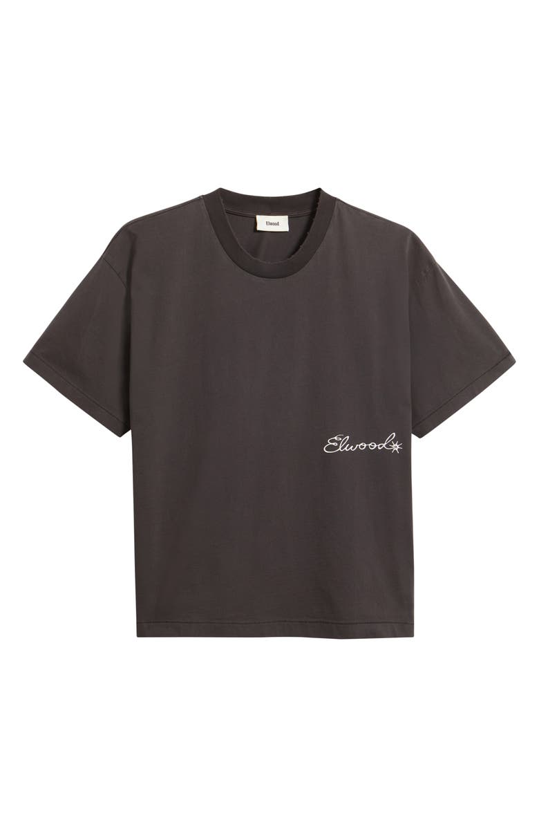Elwood Trademark T-Shirt, Alternate, color, Vintage Black