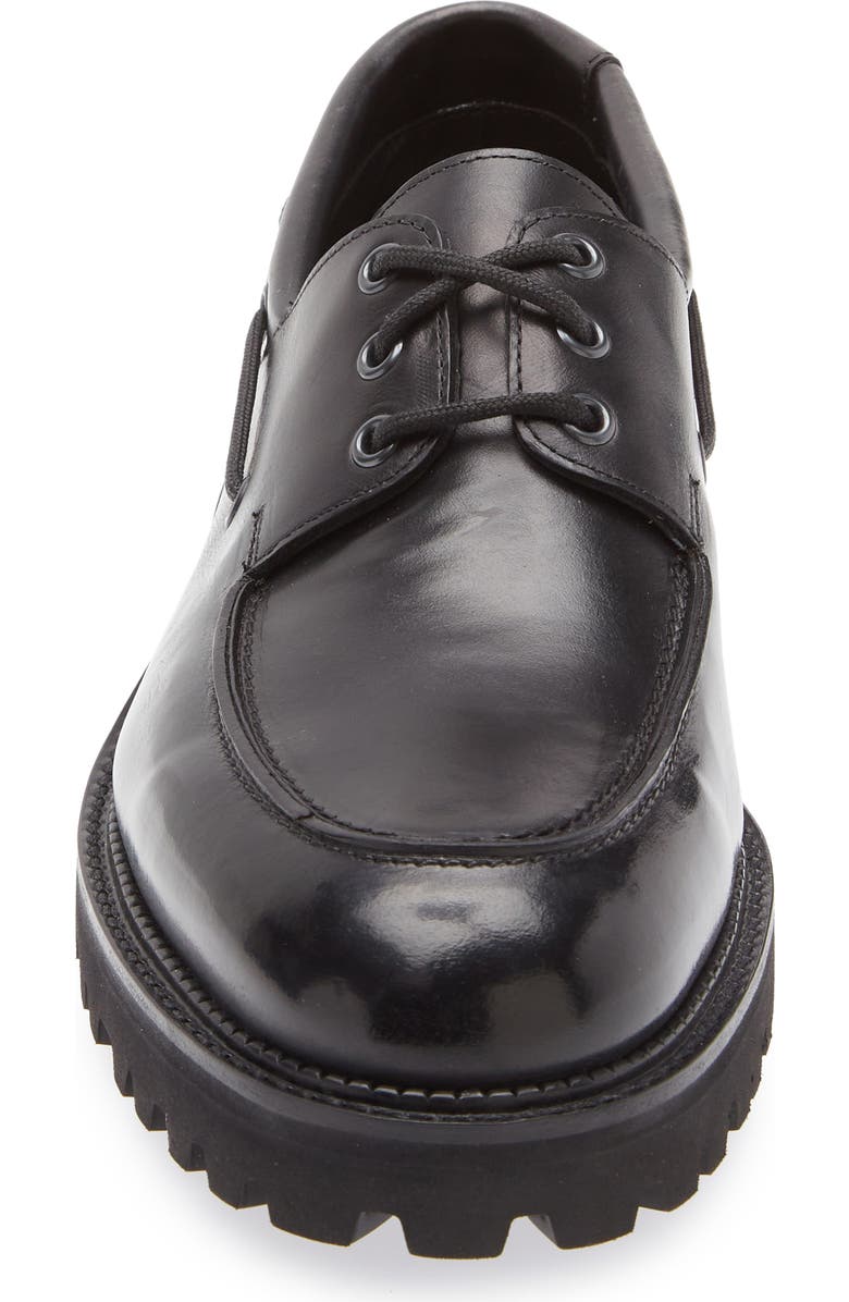 John Lobb Tide Boat Shoe, Alternate, color, Black