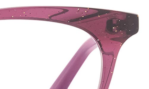 Diff Jade 51mm Blue Light Blocking Cat Eye Glasses In Pink