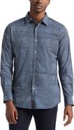 Robert Graham Doyer Knit Button-Up Shirt