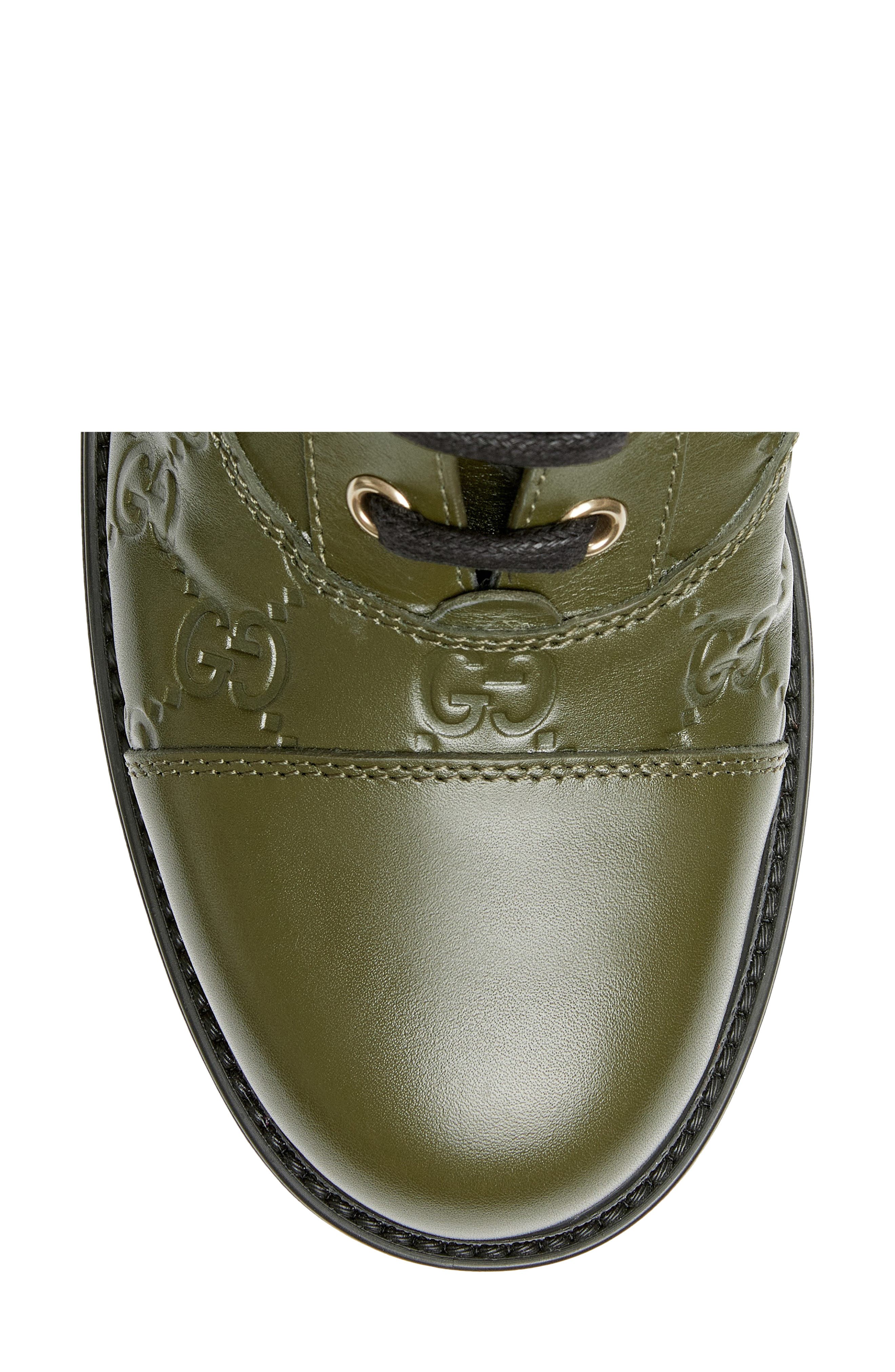 Gucci GG Bootie, Alternate, color, 307 Dark Green