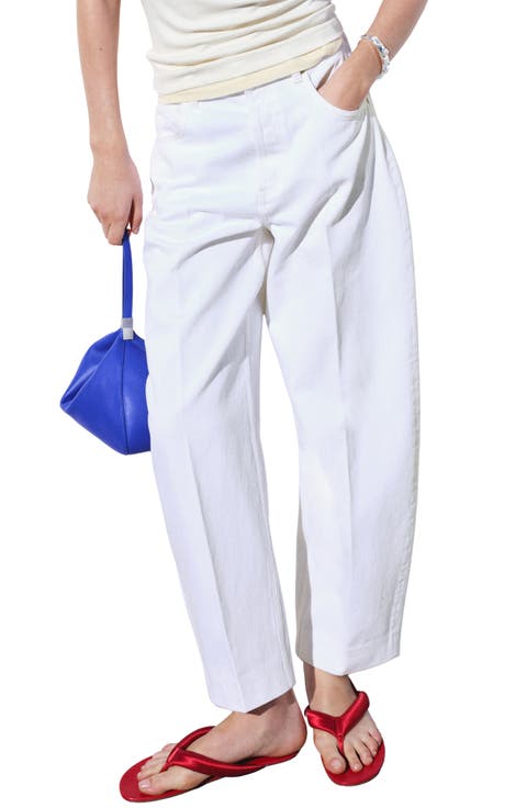 High Waist Balloon Jeans