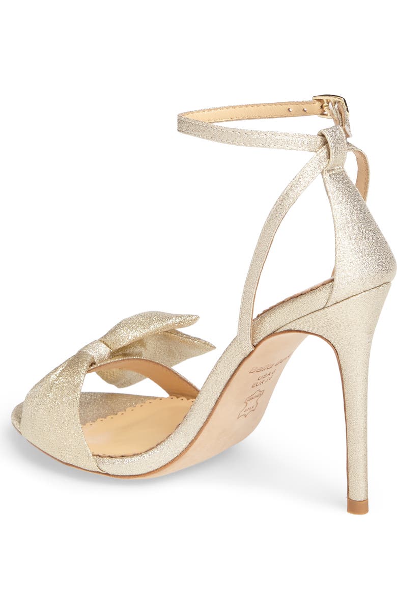 Bella Belle Aubrey Bow Ankle Strap Sandal, Alternate, color,