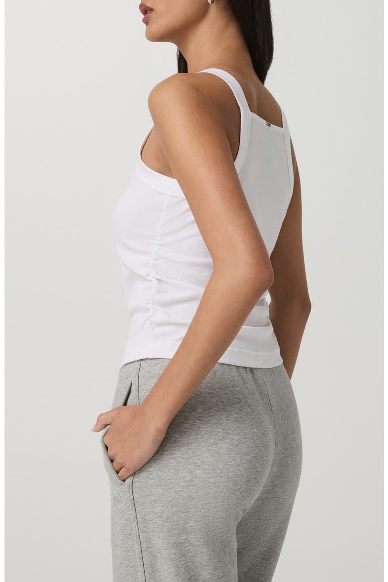 Pose Cooper Tank, Alternate, color, WHITE
