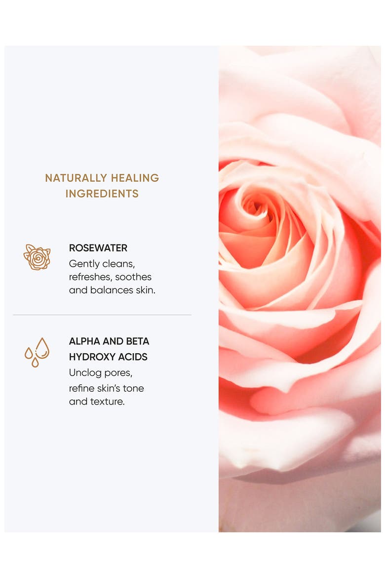 AHA/BHA Rosewater Facial Toner, Alternate, color, NO COLOR