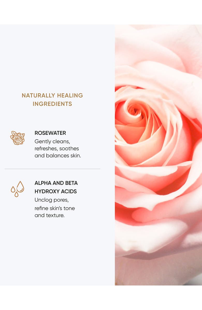Buttah Skin AHA/BHA Rosewater Facial Toner, Alternate, color, 