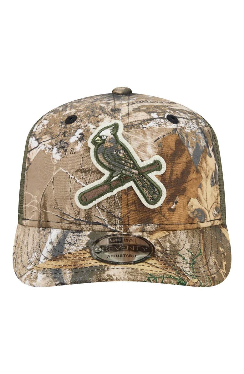 New Era Men's New Era Camo St. Louis Cardinals Realtree 9SEVENTY Adjustable Hat, Alternate, color, 