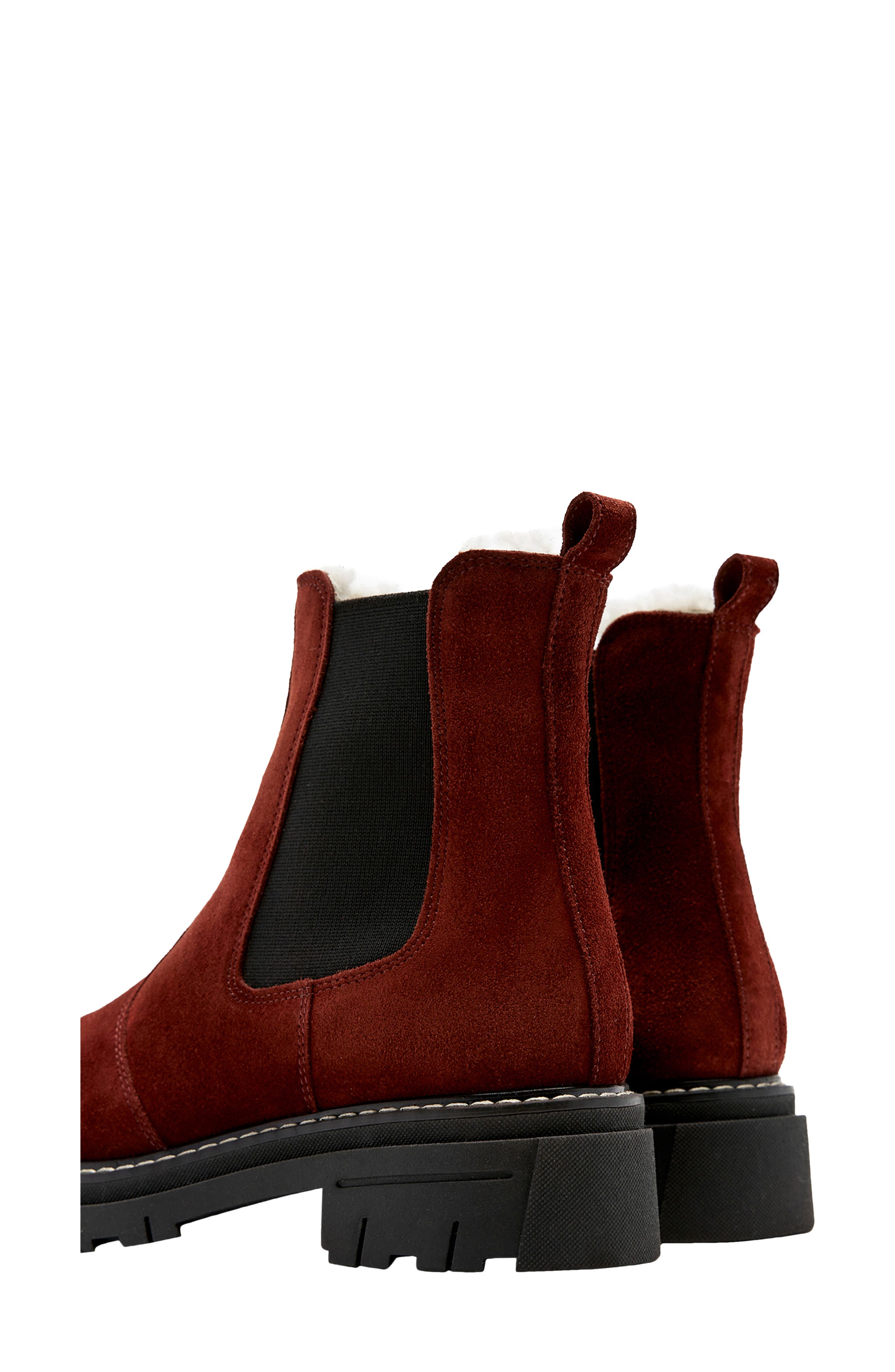 La Canadienne Derrick City Dry<sup>™</sup> Waterproof Genuine Shearling Boot, Alternate, color, Wood Suede