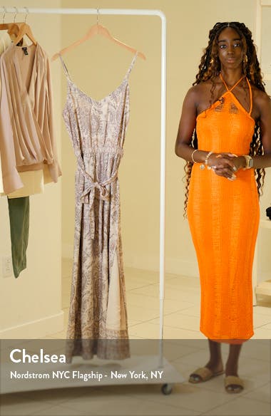 Splendid Paisley Print Sleeveless Maxi Dress (Women) | Nordstromrack