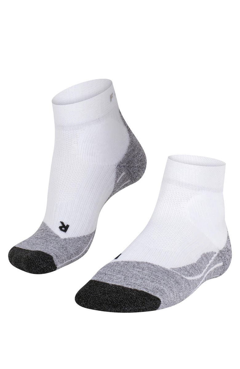 Falke TE2 Tennis Socks for Hard Courts, Main, color, White-Mix