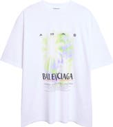 Balenciaga Medium Fit The Window Graphic T-Shirt