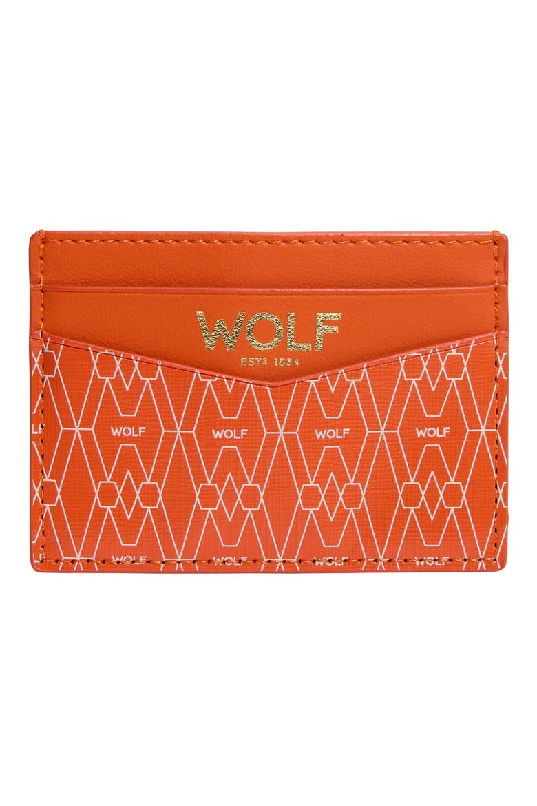 Signature Cardholder, Main, color, Orange
