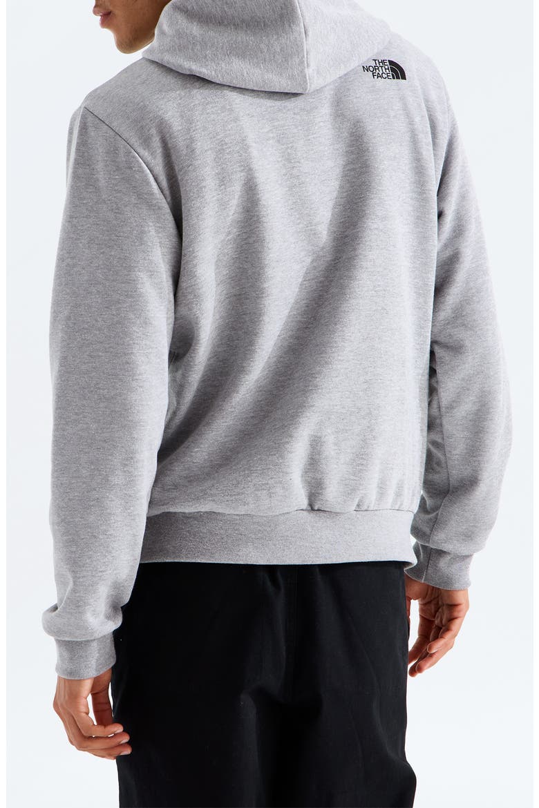 Box Half Dome Hoodie, Alternate, color, TNF PALE GREY HEATHER