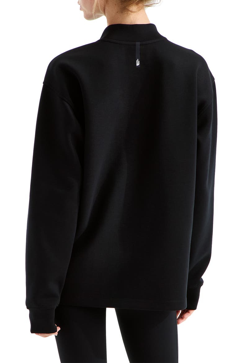 Jaida FlashDry-XD Performance Mock Neck Sweatshirt, Alternate, color, TNF BLACK