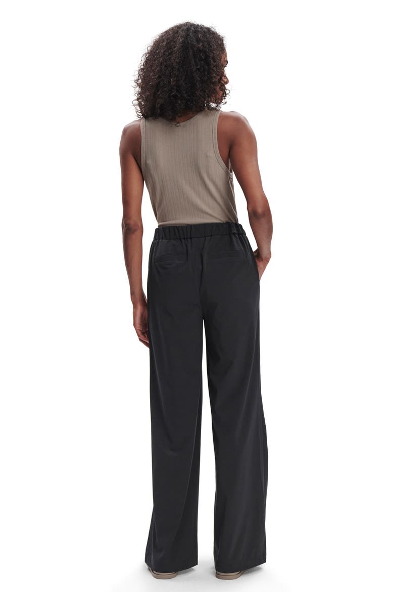 Kayson Wide Leg Pants, Alternate, color, BLACK