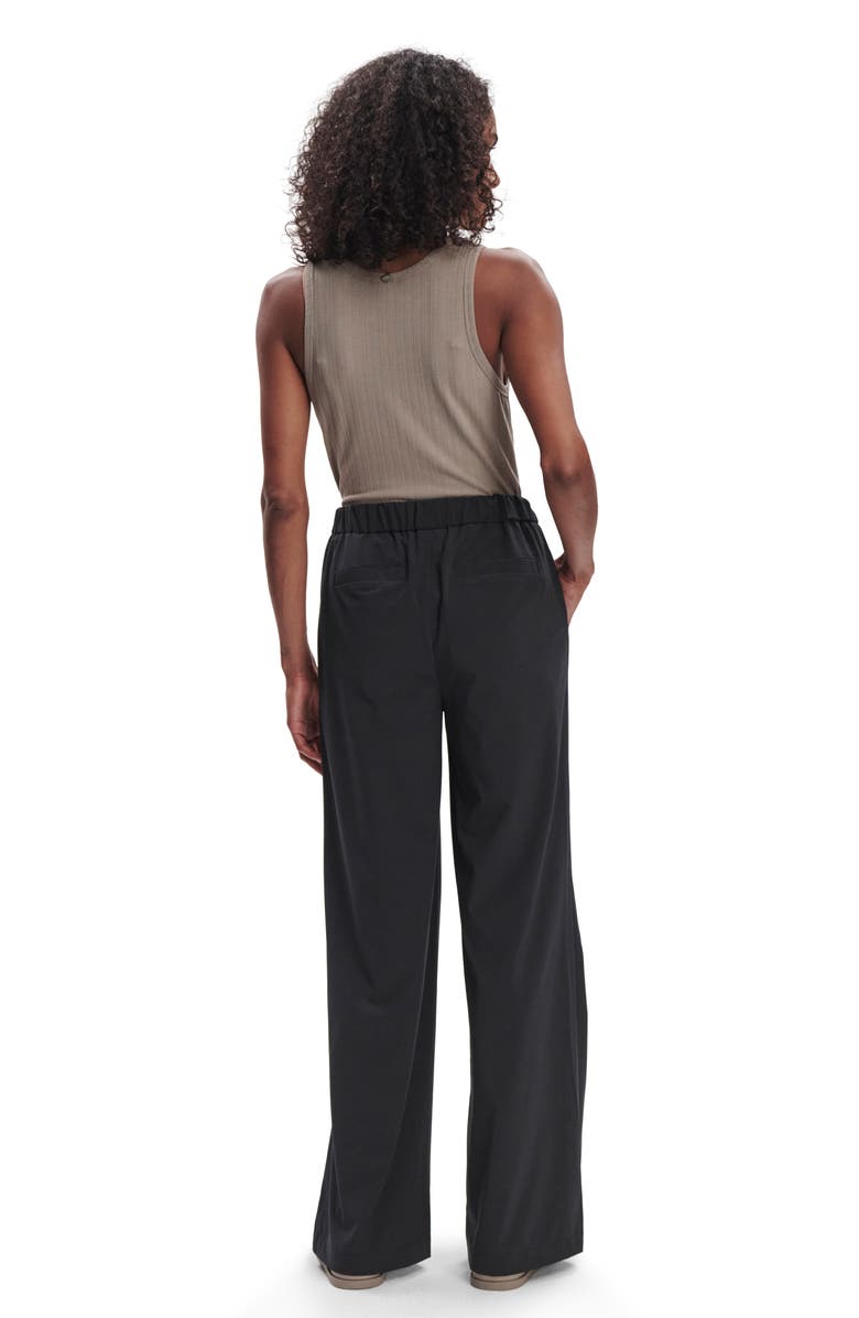Varley Kayson Wide Leg Pants, Alternate, color, Black