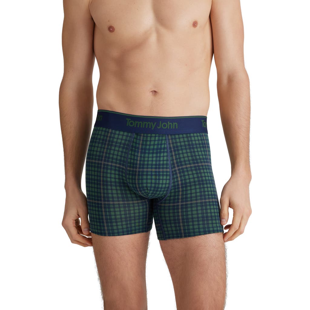 Tommy John 3-pack Second Skin 6-inch Stretch Modal Boxer Briefs In Blue