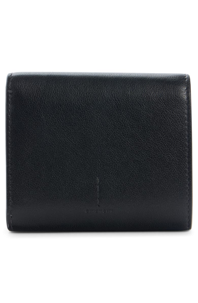 Givenchy Mini Day Leather Trifold Wallet, Alternate, color, Black