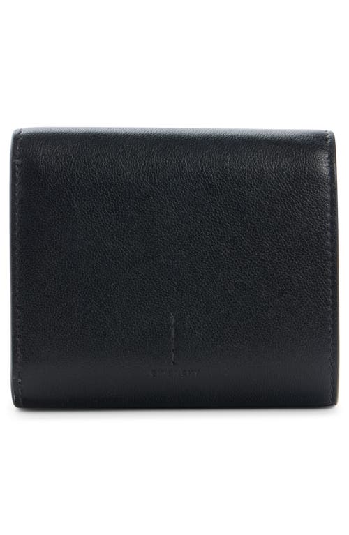 Givenchy Mini Day Leather Trifold Wallet In Black