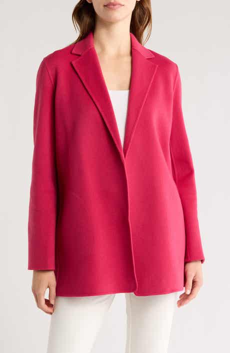 Theory Open Front Wool Blend Blazer
