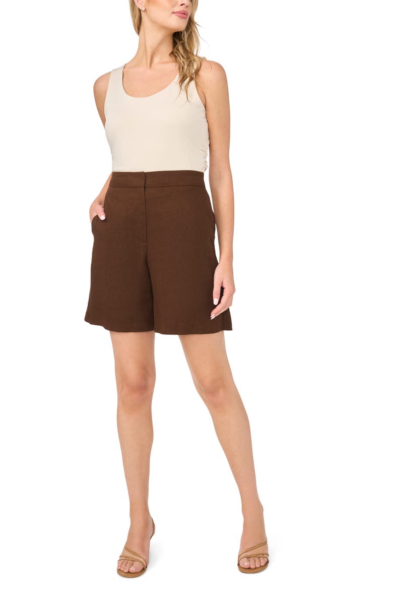 Tailored Shorts, Alternate, color, CHICORY COFFEE
