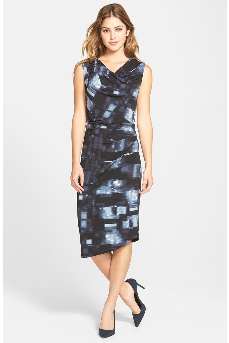 'Nova' Sheath Dress, Main, color, SLATESTONE